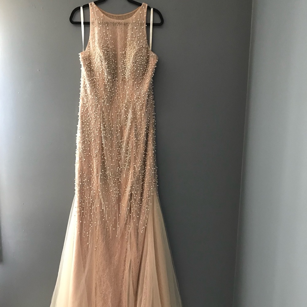 Stunning Puffy Long Prom dress
